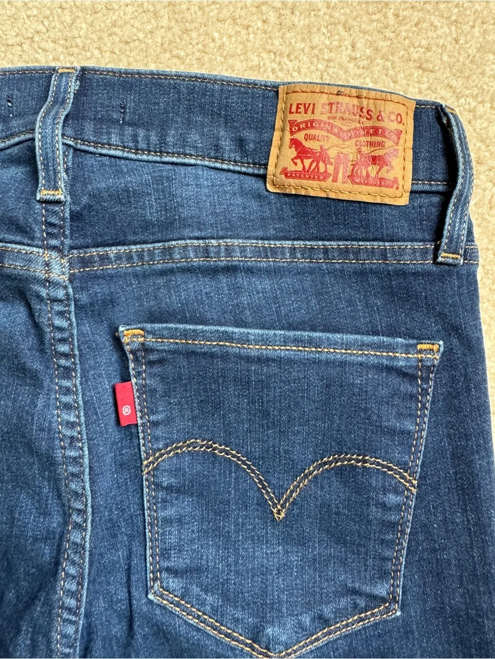 Levi’s 720 High Rise Super Skinny Jeans